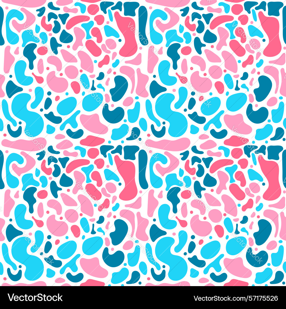 Seamless abstract pattern with irregular Seamless abstract pattern with irregular Vector Image