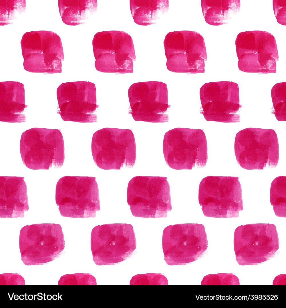 Watercolor Square Pattern vector image