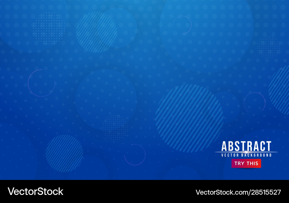 Blue minimalist gradient with abstract geometry Blue minimalist gradient with abstract geometry vector image