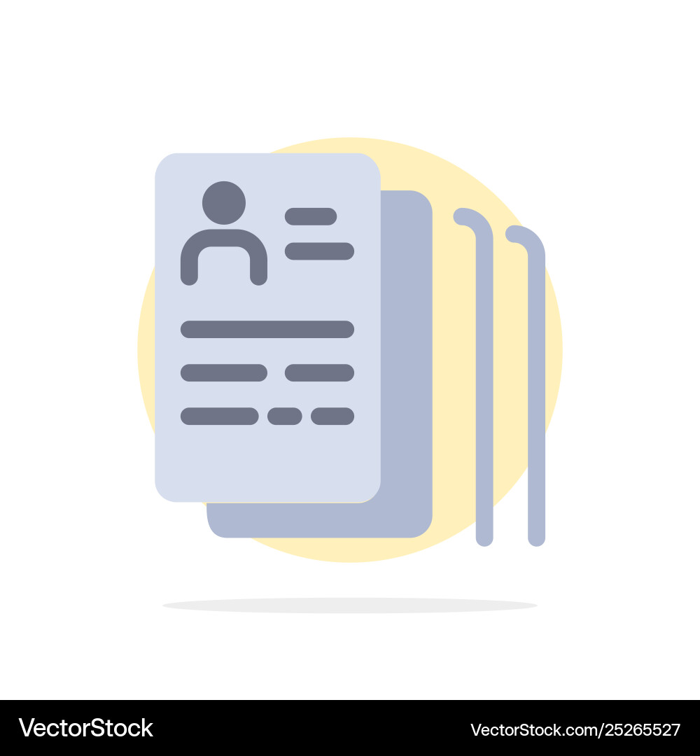 Document find job search abstract circle Document find job search abstract circle Vector Image