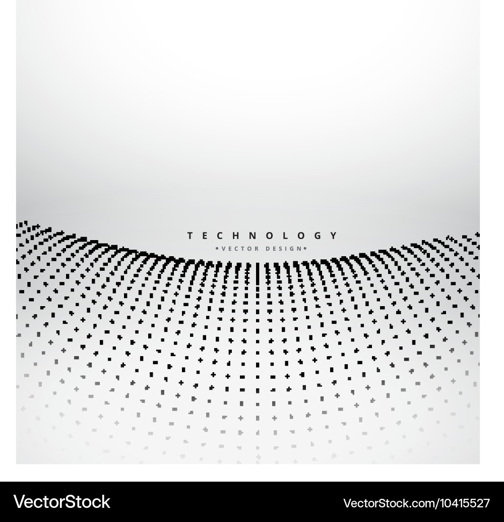 Dynamic Mesh Wave Background vector image