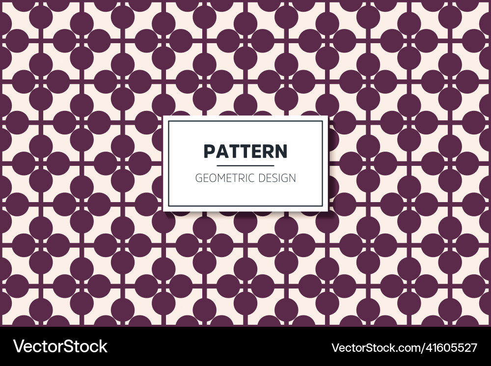 Seamless pattern with simple colorful geometric Vector Image