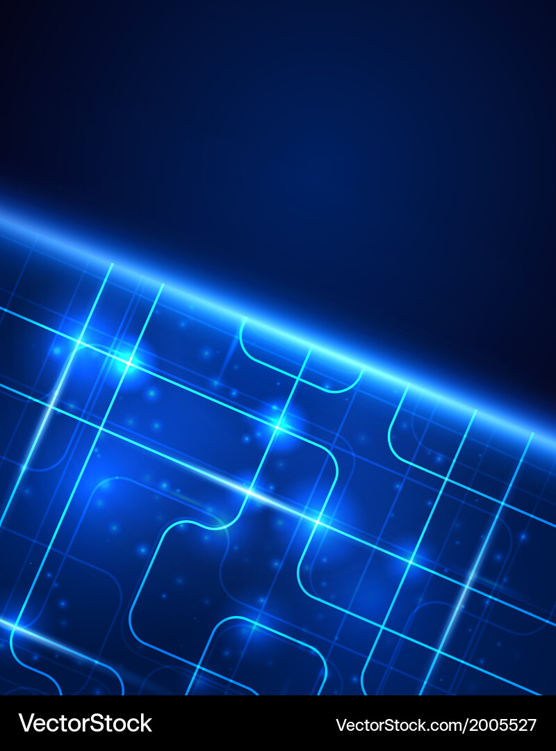 Technology background with space for your text vector image