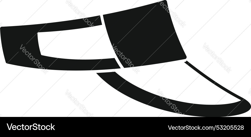 Black Visier Kappe Vorlage für Branding Präsentation Black Visier Kappe Vorlage für Branding Präsentation vektorbild