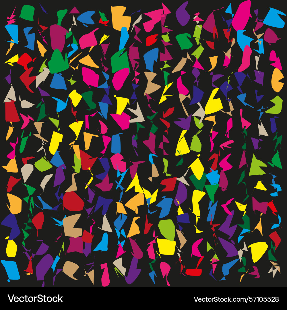 Colored shards pattern abstract triangle Colored shards pattern abstract triangle vector image