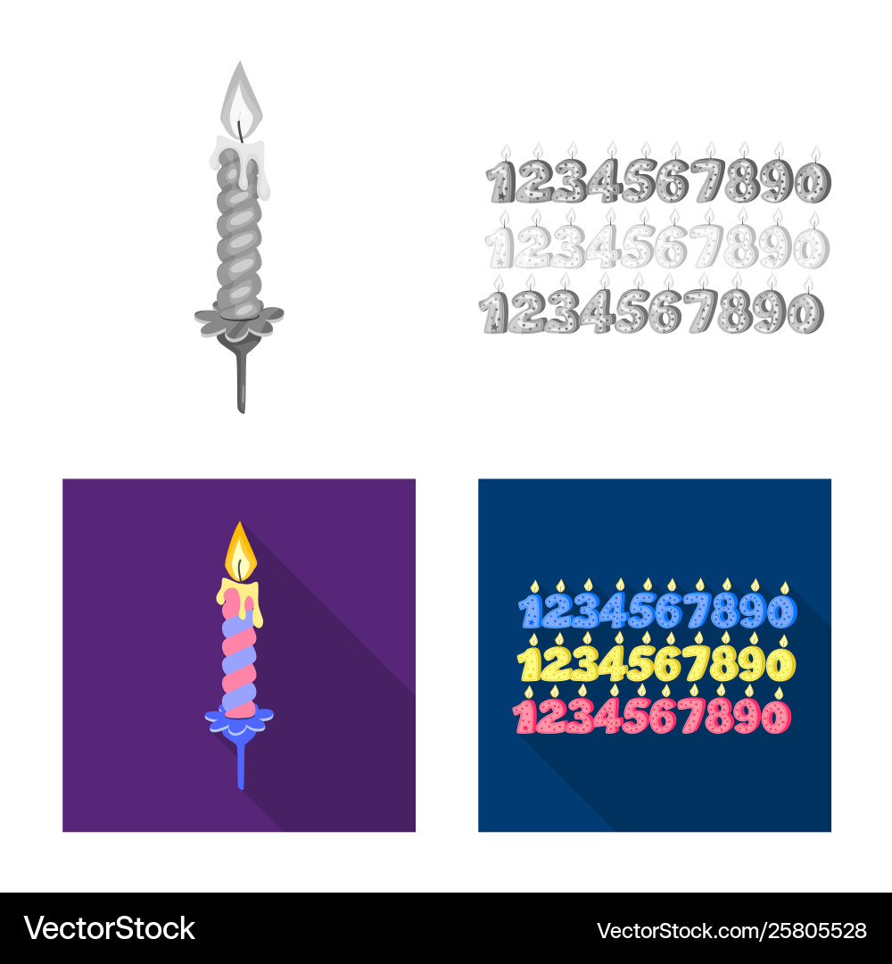 Isolated object relaxation and flame symbol Vector Image