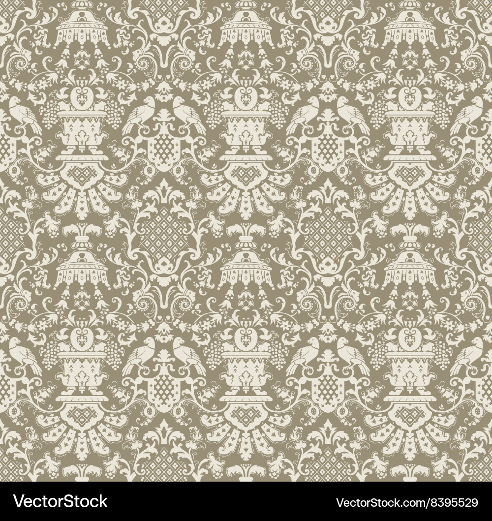 Ornamental seamless pattern abstract background Vector Image