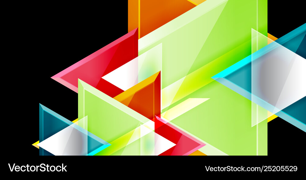 Triangle abstract background Triangle abstract background Vector Image