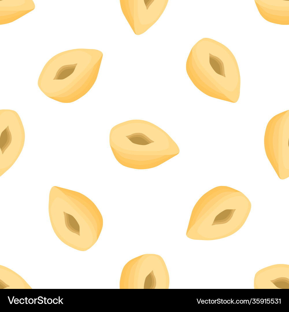 On theme big pattern identical types hazelnut On theme big pattern identical types hazelnut Vector Image