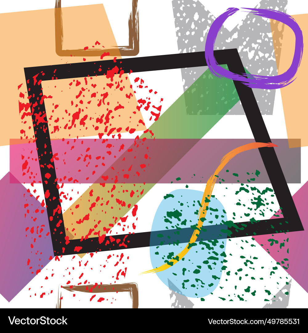 Seamless abstract frame gradient colorful Vector Image