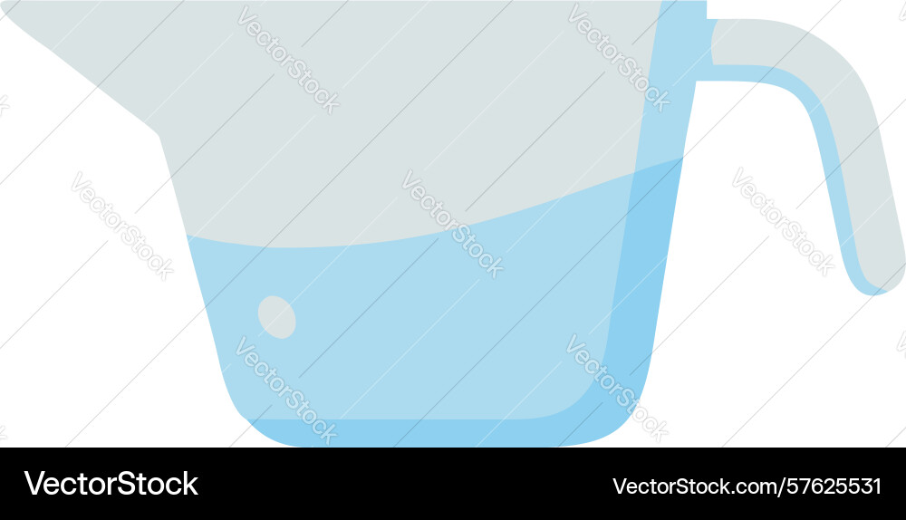Water pitcher design generative ai Vector Image