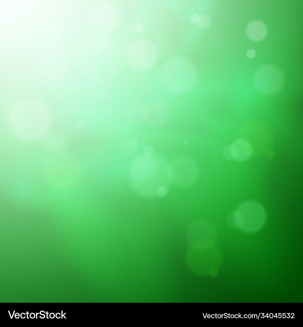 Abstract Bokeh Lights Background Vector Image