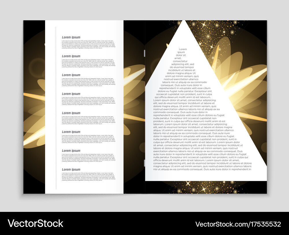 Abstract layout background set for art Vector Image