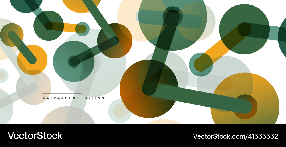 Network concept abstract background dots Vector Image