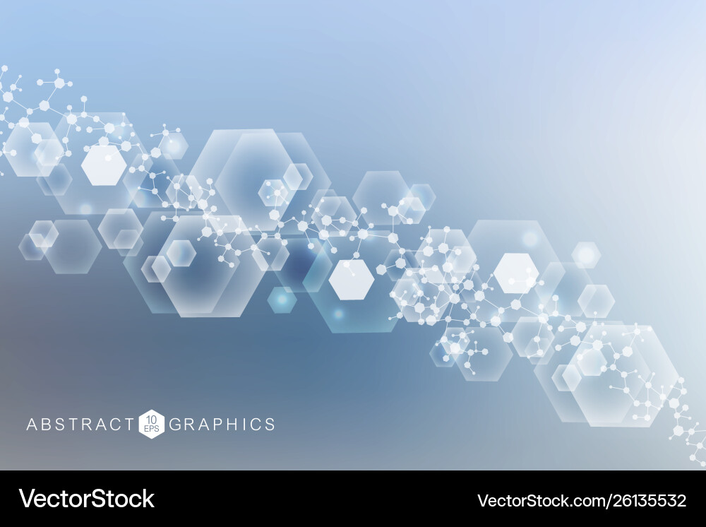 Science network pattern connecting lines and dots Science network pattern connecting lines and dots Vector Image