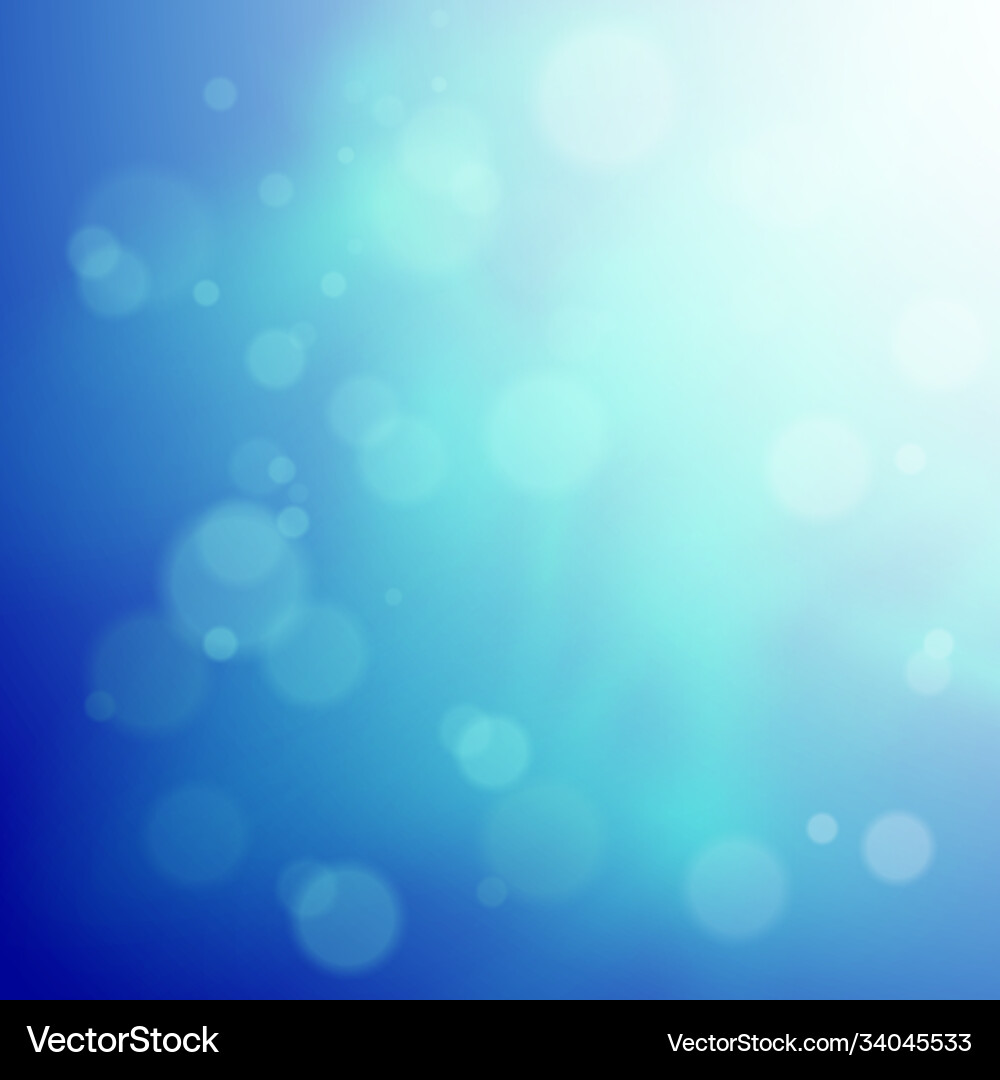 Abstract bokeh background Vector Image