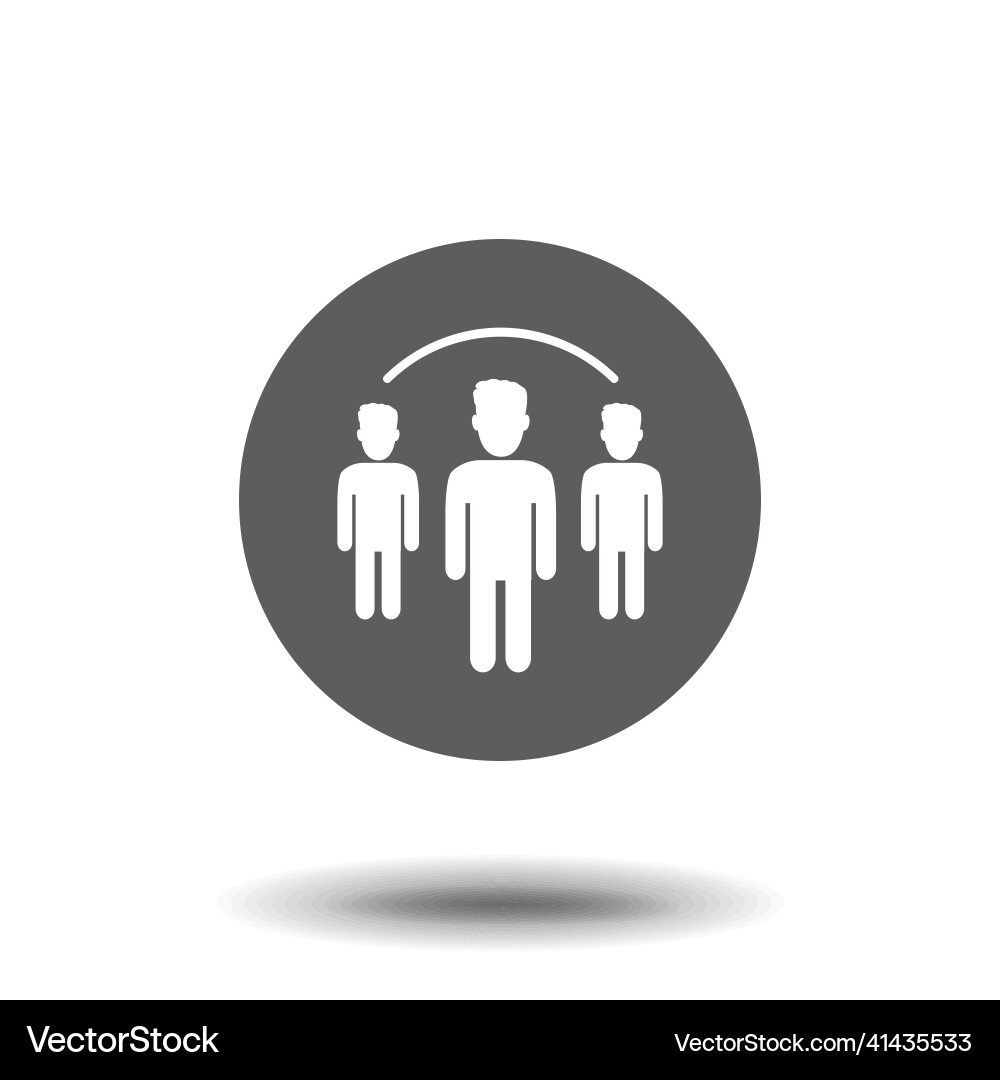 Man icon and businessman element of manager Man icon and businessman element of manager Vector Image