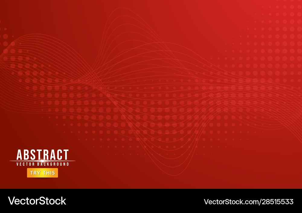 Red Gradient Abstract Background vector image