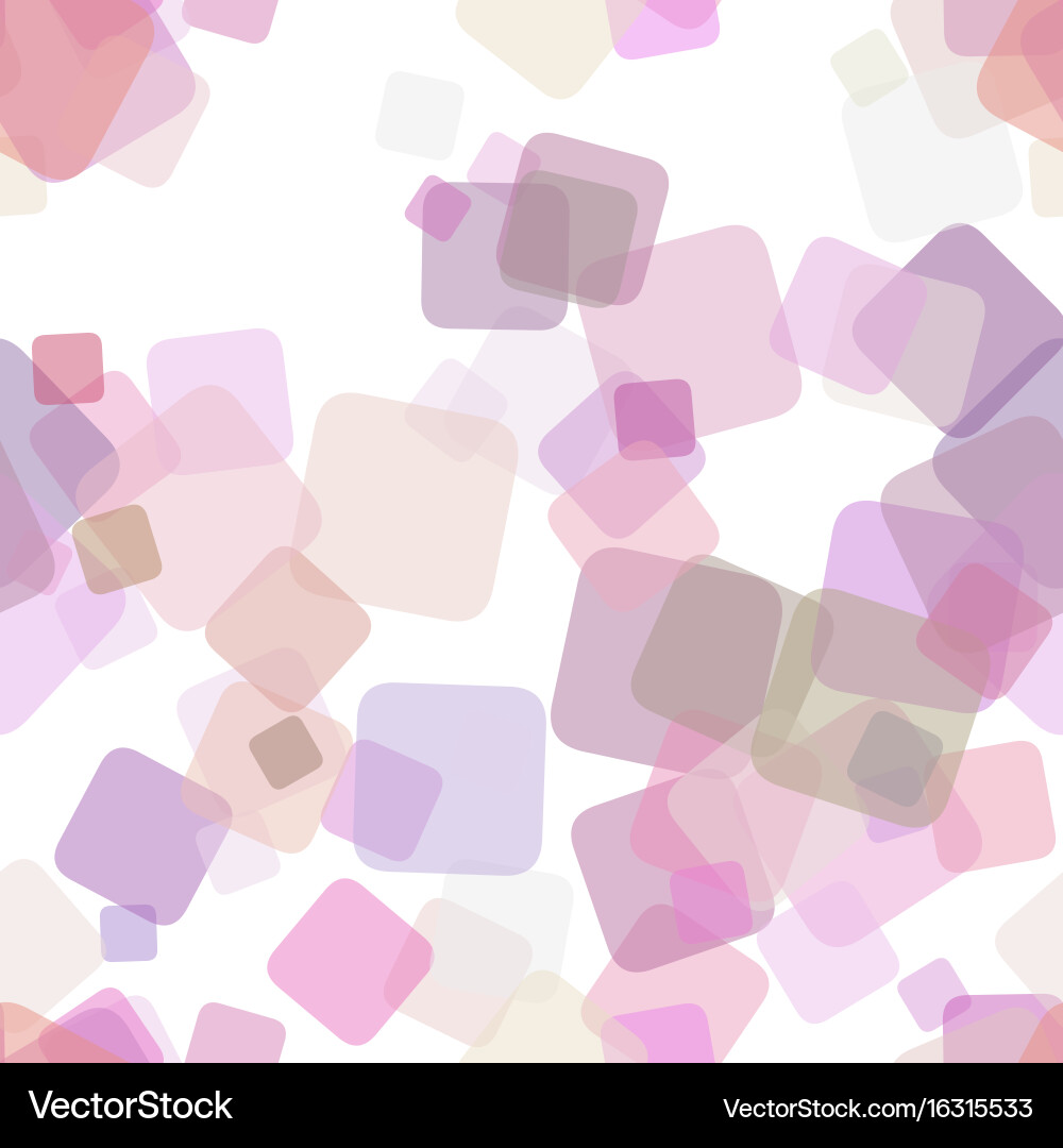 Repeating abstract geometric square pattern vector image