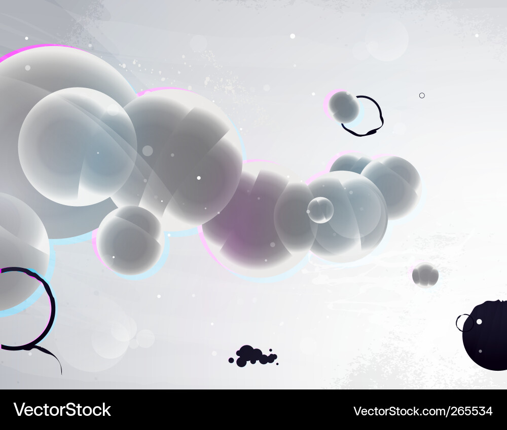 Abstract Splatter vector image