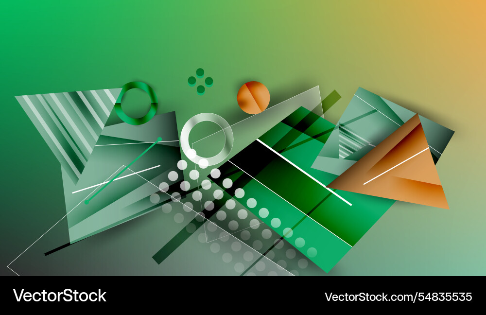 Abstract background geometric design with colorful Abstract background geometric design with colorful Vector Image