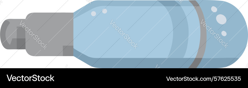 Einfache Flasche mit Griff Icon Design generativ Vektorbild