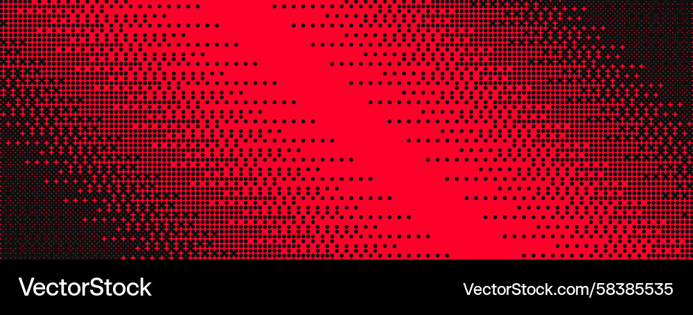 Retro Pixel Dither Gradient Vector Image