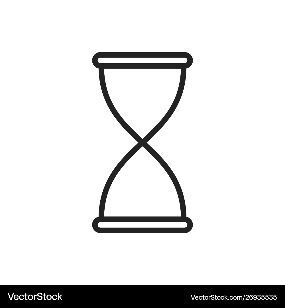 Time and clock web icons in line style timer Vector Image