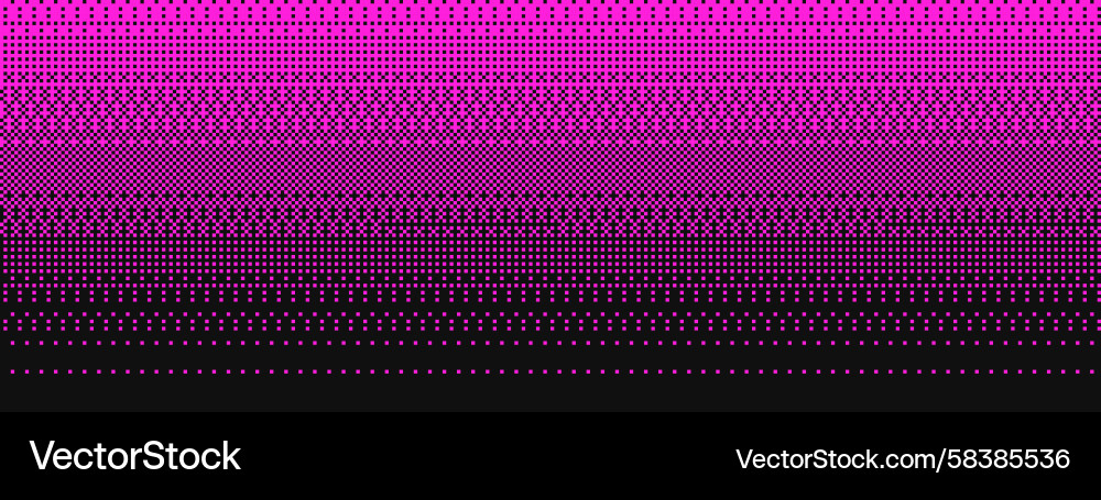 8-bit Pink Pixel Grid Pattern Vector Image
