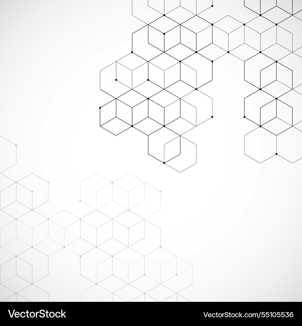 Abstract geometric background with cubes Abstract geometric background with cubes Vector Image