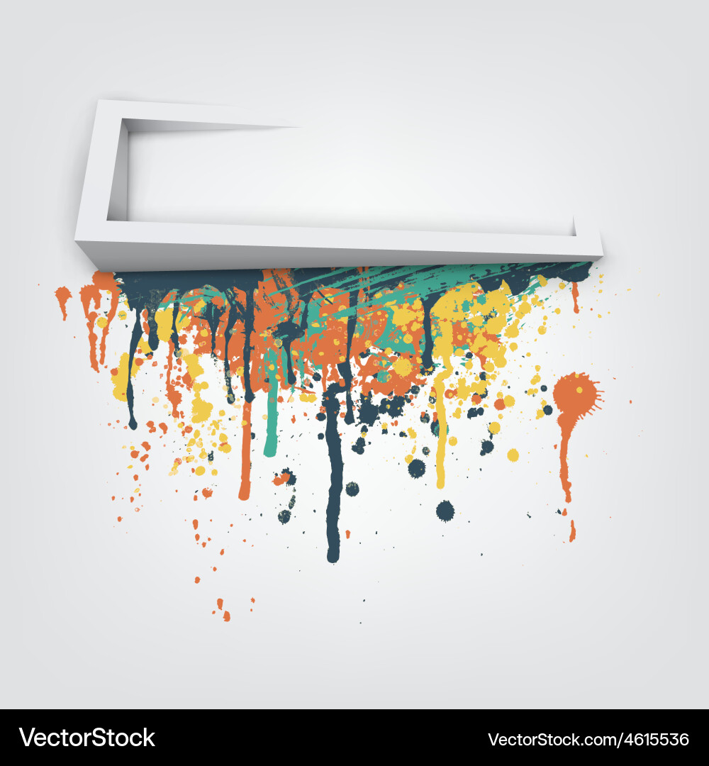Abstract with place for text Vector Image