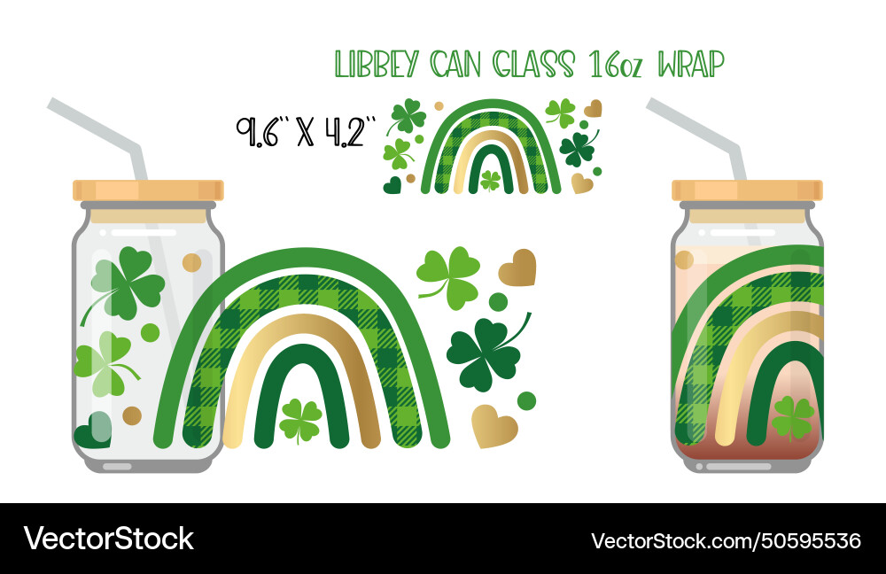 Printable full wrap for libby class can a pattern Printable full wrap for libby class can a pattern vector image