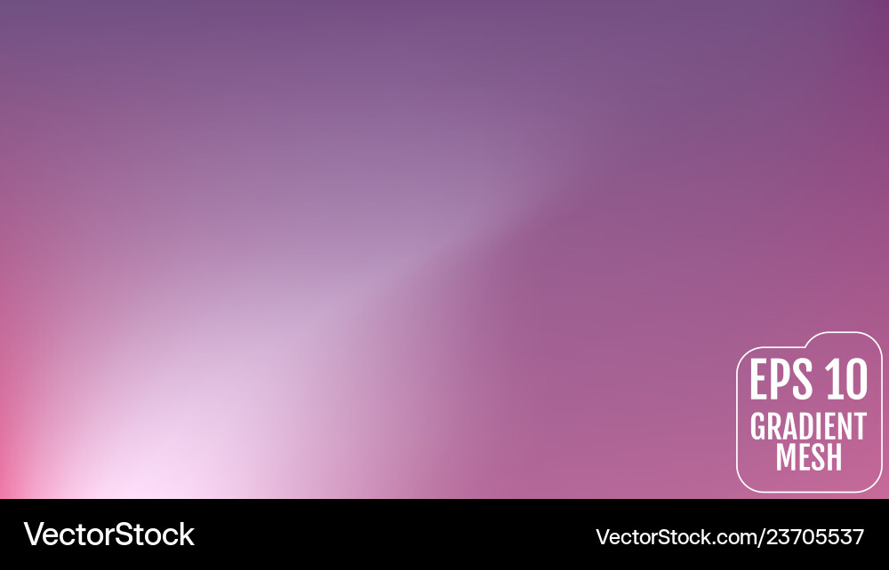 Abstract blurred gradient mesh background Vector Image