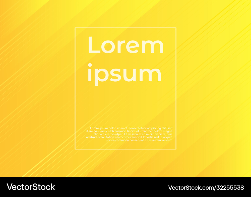 Abstract yellow gradient background whit stripe Abstract yellow gradient background whit stripe Vector Image