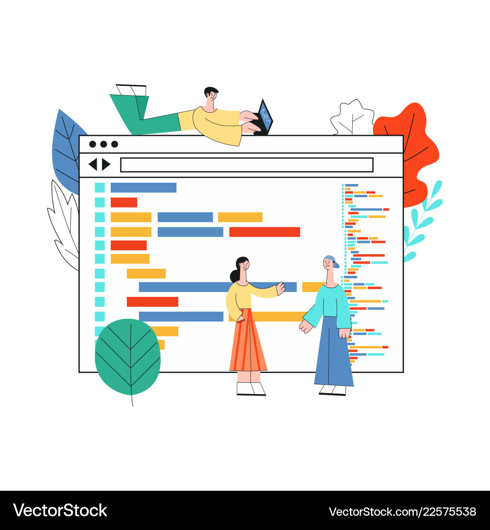 Application development Application development Vector Image