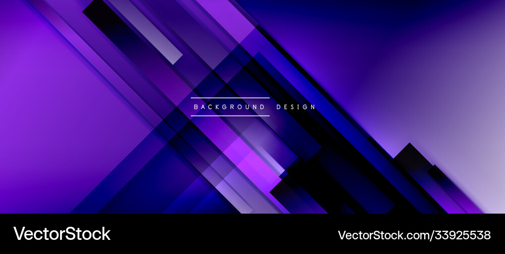 Dynamic lines on fluid color gradient trendy Vector Image