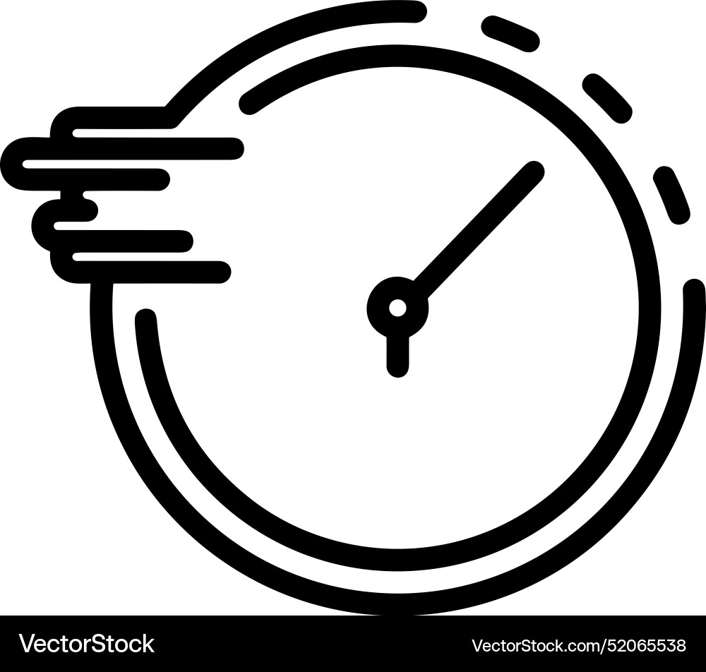 Upload outline icon symbol image Vector Image