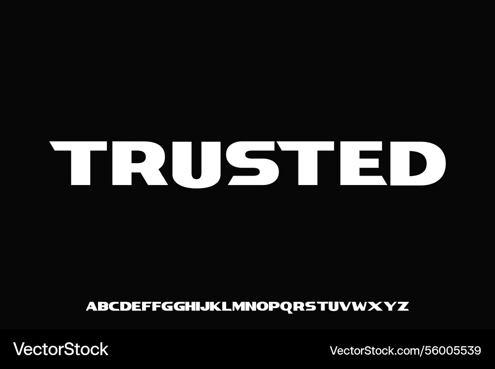 Display alphabet font design suitable Display alphabet font design suitable vector image