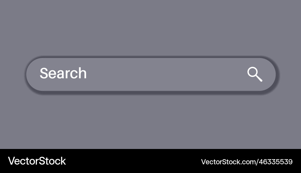 Search Input Field Vector Image