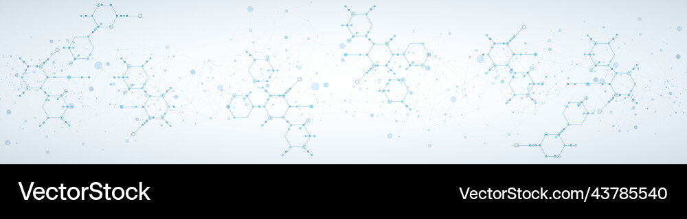 Science & Technology Background vector image