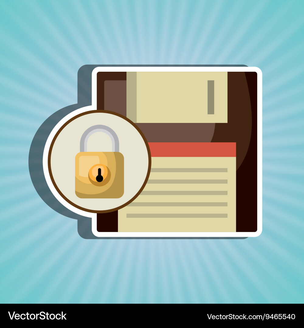Security system design Vector Image