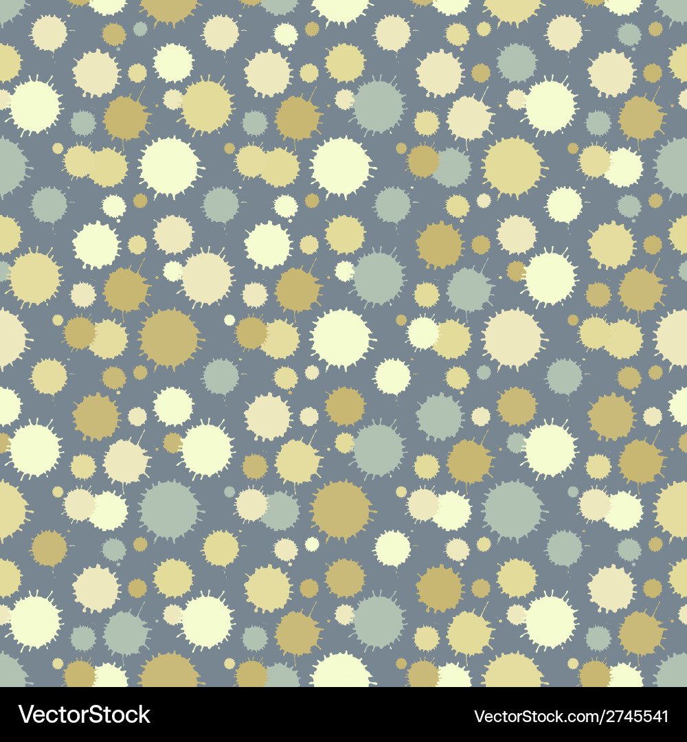 Seamless pattern with painted splash texture Vector Image