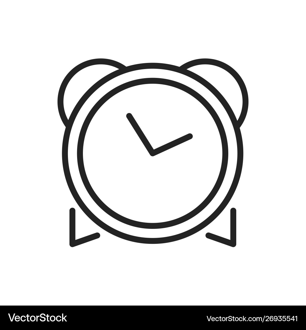 Time and clock web icons in line style timer Vector Image