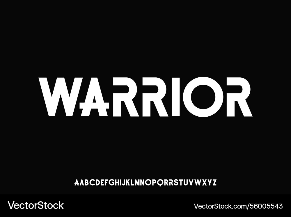 Display alphabet font design suitable Display alphabet font design suitable vector image
