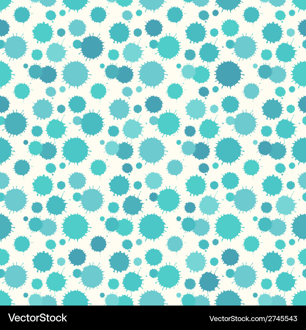 Seamless pattern with painted splash texture Vector Image