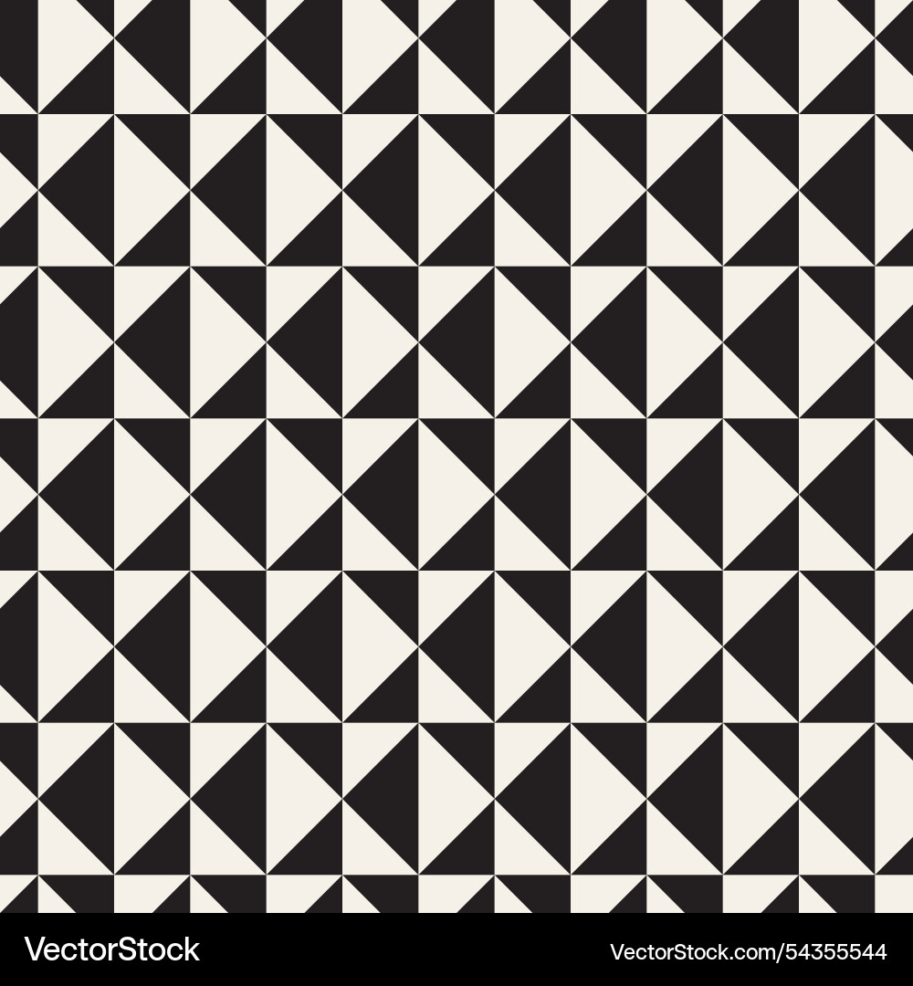 Seamless pattern repeating geometric elements vector image