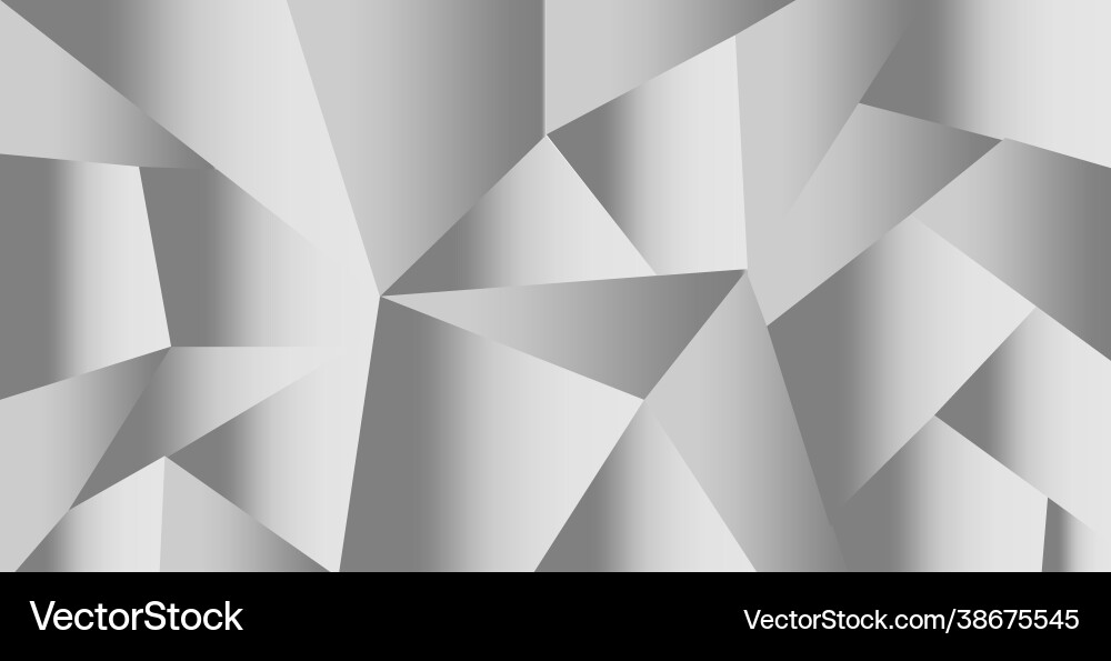 Abstract gray triangles background in different Abstract gray triangles background in different Vector Image