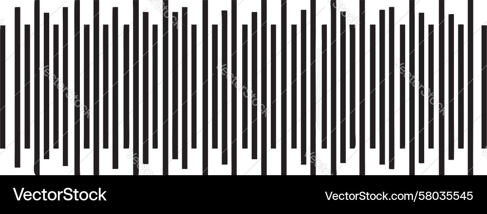 Dense Vertical Bar Pattern Vector Image