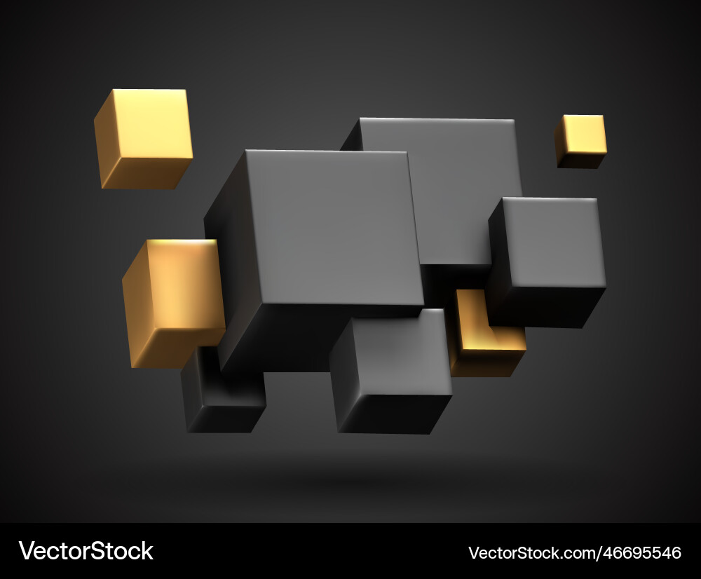 3d abstract background 3d abstract background vector image