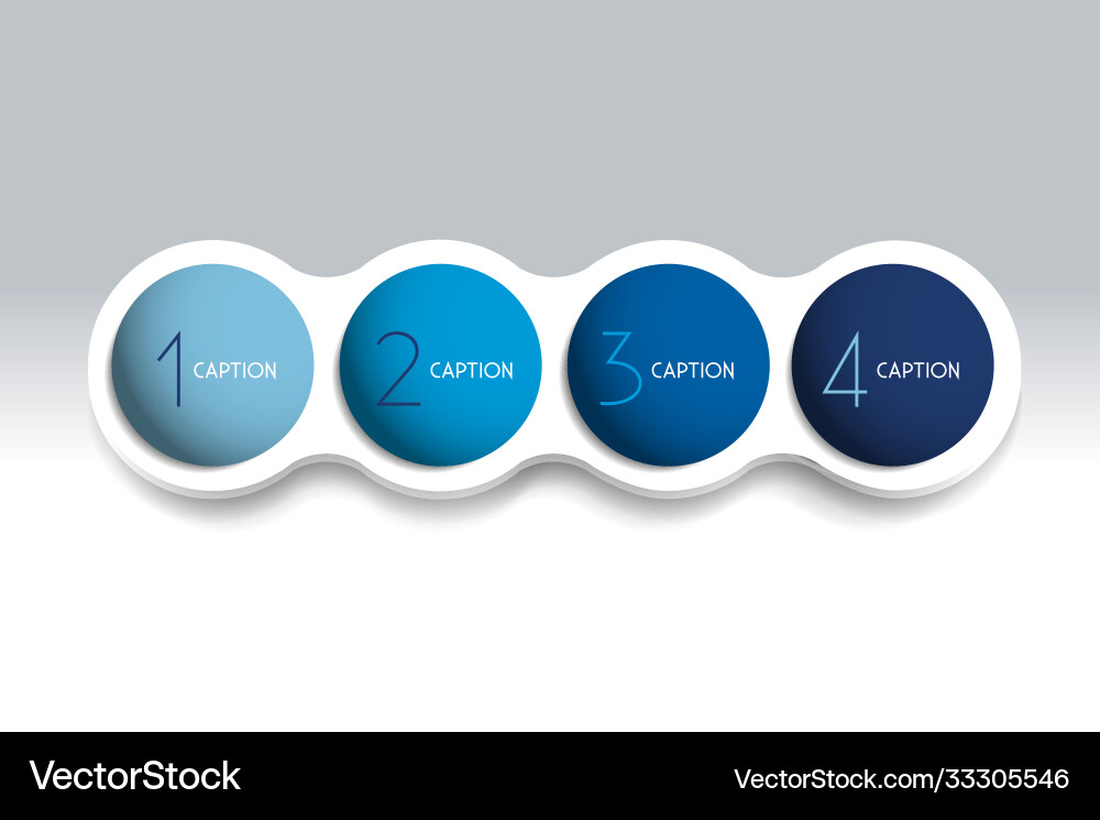 4 steps element bubble chart scheme diagram 4 steps element bubble chart scheme diagram Vector Image